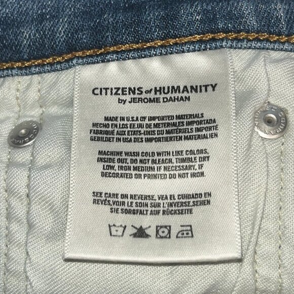 CITIZENS of HUMANITY SID Regular Straight Leg Jean Medium Wash Men's 32" X 34" - Picture 11 of 14